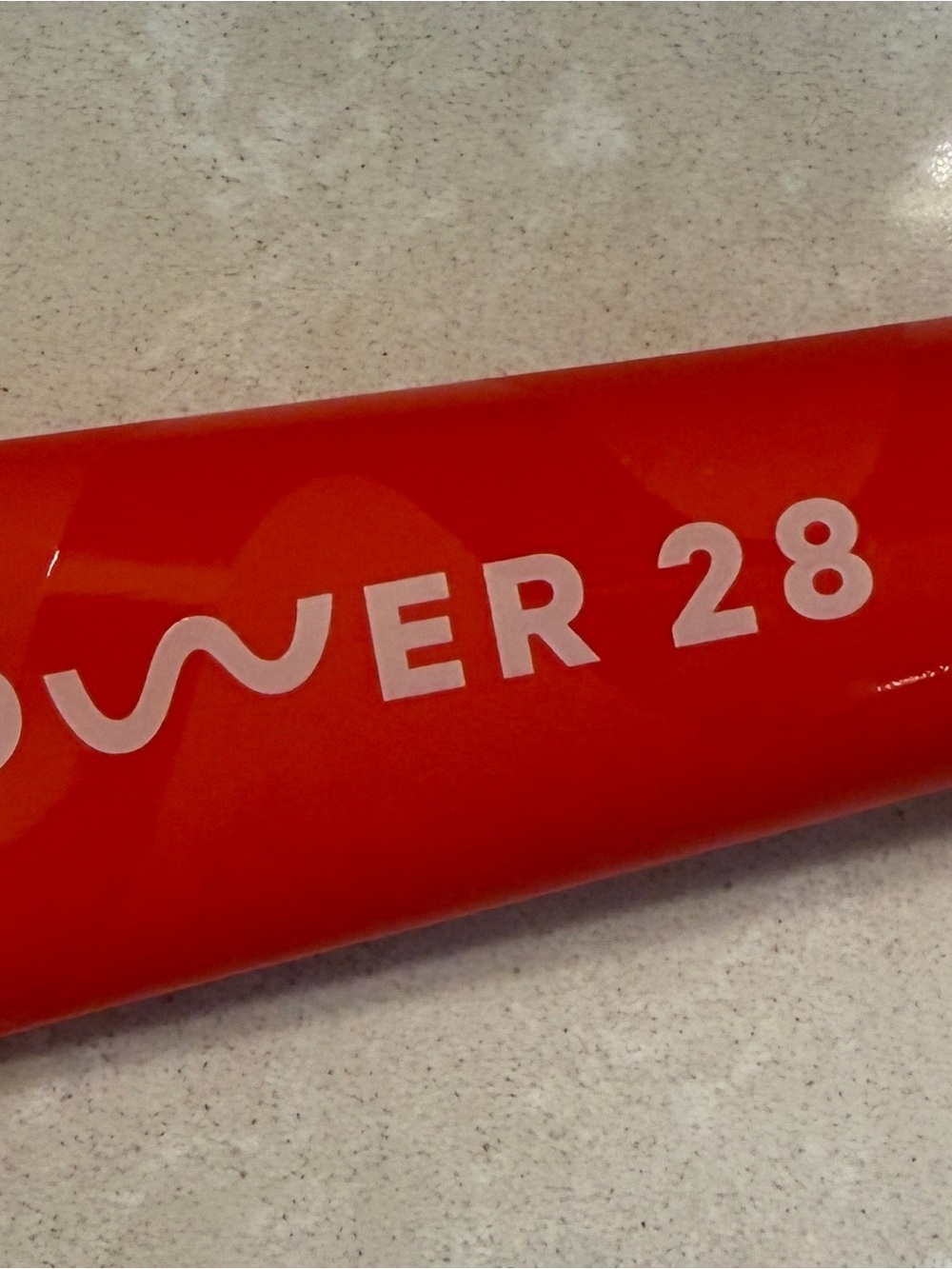 Tower 28 Lip Gloss / Balm in Bright Red- never used